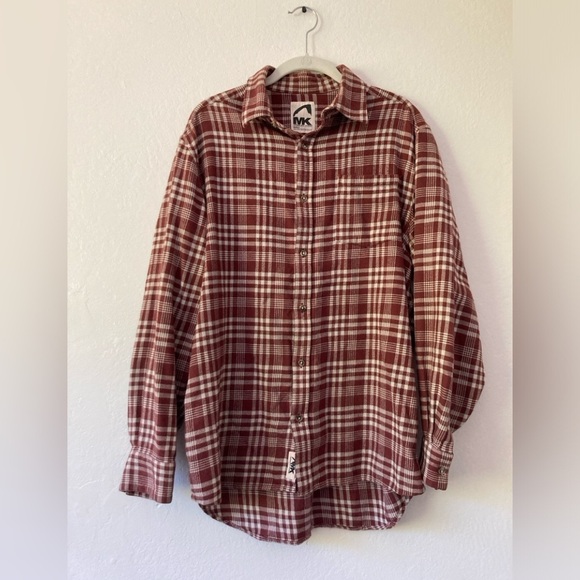 Mountain Khakis Red Flannel Jackson Hole Wyoming Shirt Outdoor Chores Medium - Picture 1 of 10